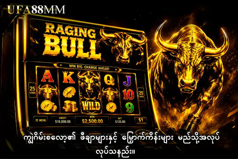 1: ကျွဲဂိမ်းစလော့ ၏ ဖီချာများနှင့် မြှောက်ကိန်းများ မည်သို့အလုပ်လုပ်သနည်း။