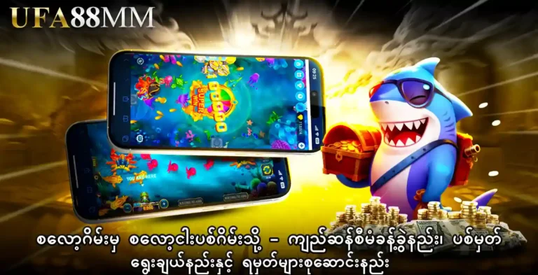 စလော့ဂိမ်းမှ စလော့ငါးပစ်ဂိမ်း သို့ - ကျည်ဆန်စီမံခန့်ခွဲနည်း၊ ပစ်မှတ်ရွေးချယ်နည်းနှင့် ရမှတ်များစုဆောင်းနည်း
